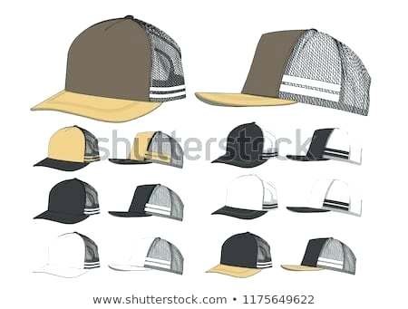 450x341 Trucker Hat Template Cap Stock Vector Royalty Free