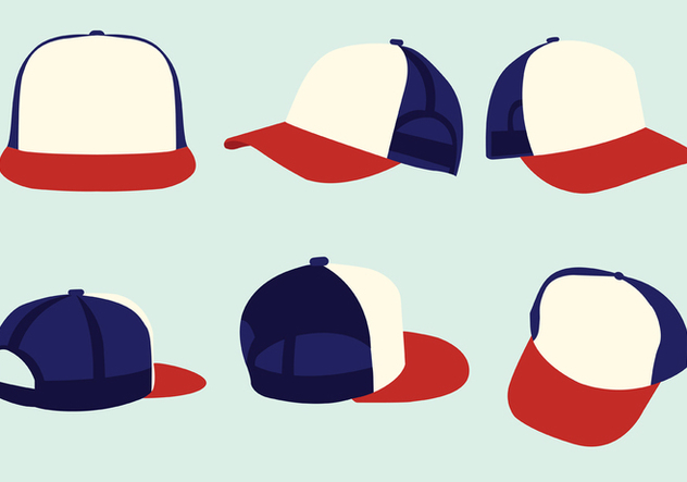 632x443 Trucker Hat Vector Pack Free Vector Download Cannypic