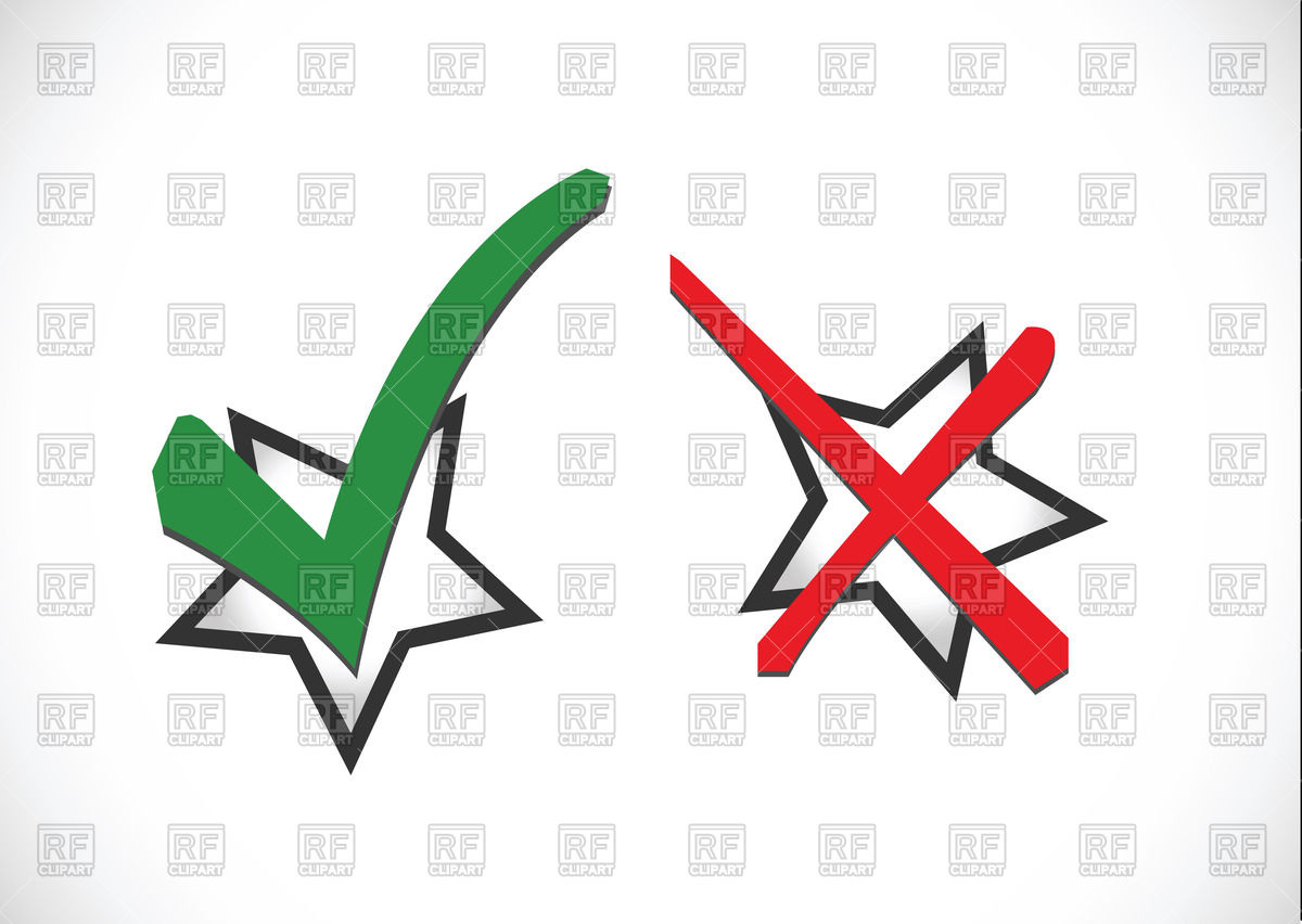 1200x852 True Or False Icons Vector Image Of Signs, Symbols, Maps Tumdee