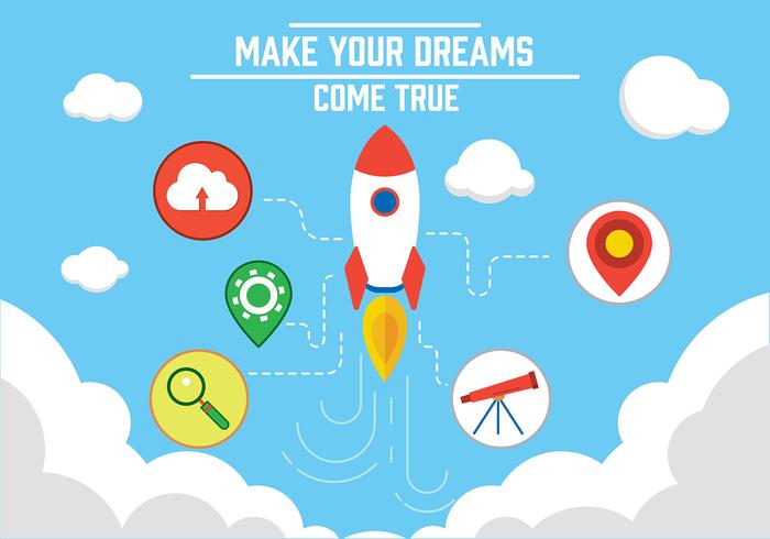 700x490 Free Dreams Come True Vector