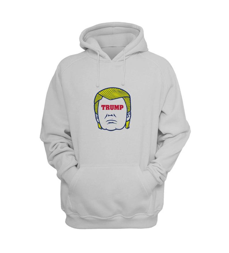 794x876 Trump Face Hoodie Donald Trump Shirt Trump News Fake News Etsy