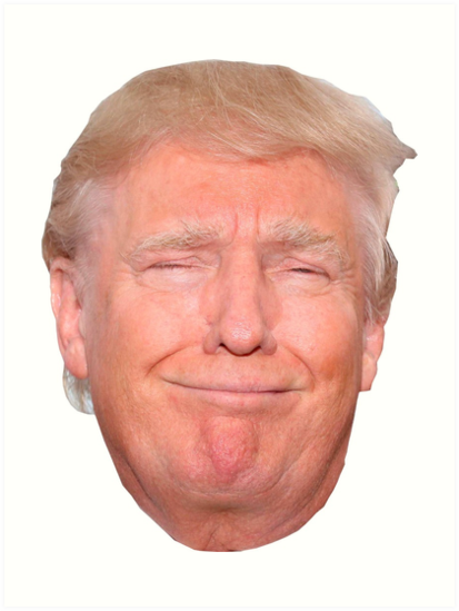 413x549 Trump Face Png Vector, Clipart