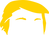 190x137 Trump Hair Minimal Vector Men's T Shirt Spreadshirt