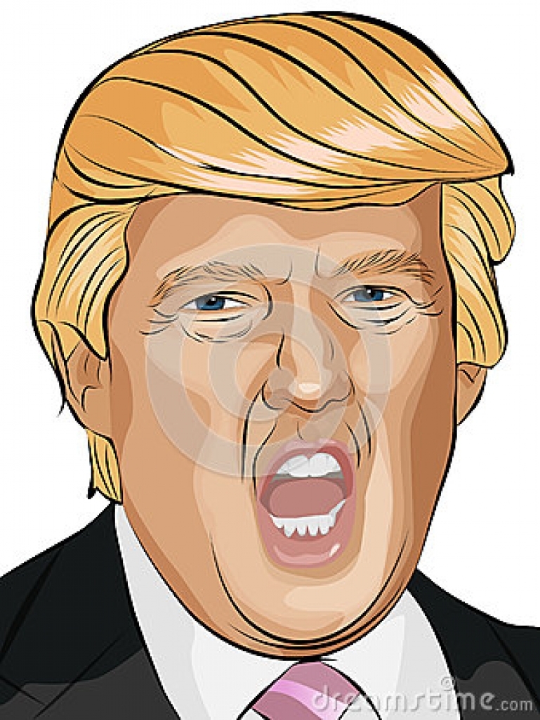 769x1024 Trump Clipart