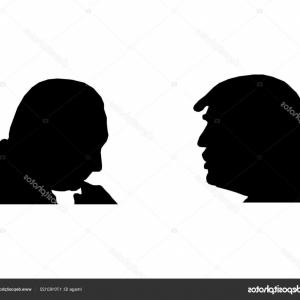 300x300 Stock Illustration The Silhouette Of President Trump Handandbeak