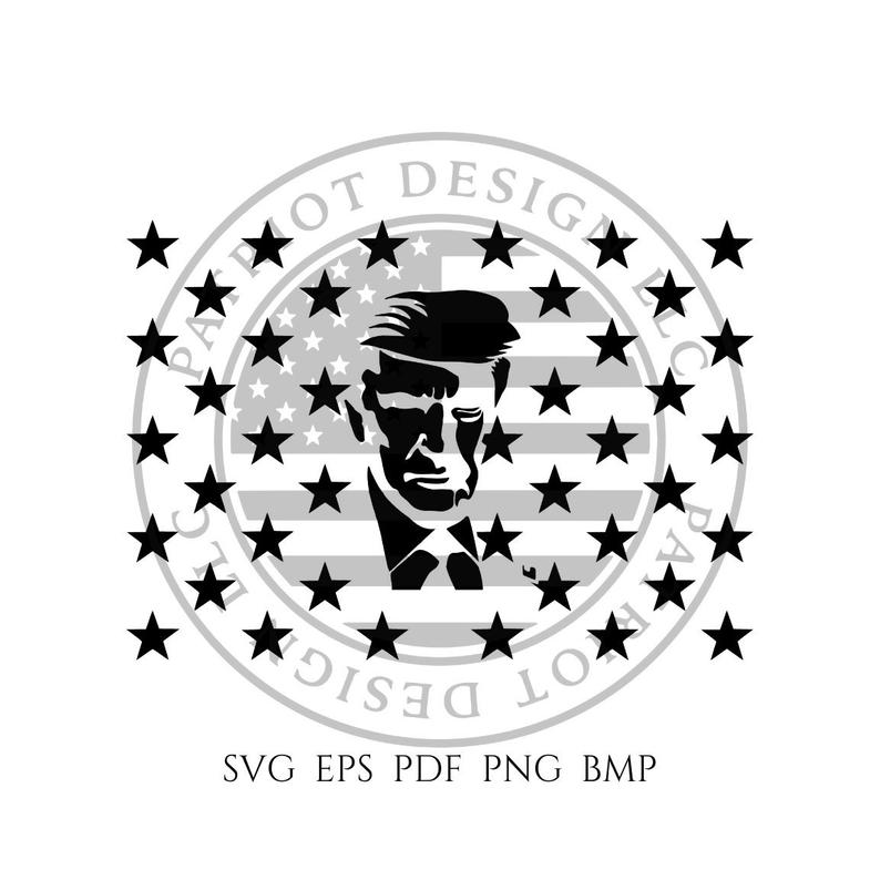 794x794 Trump Silhouette Trump Silhouette Union President Trump Etsy