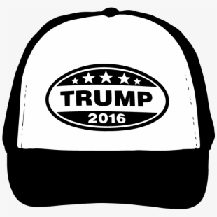 310x310 Donald Trump Hat Silhouette Vector Clip Art Free Vector