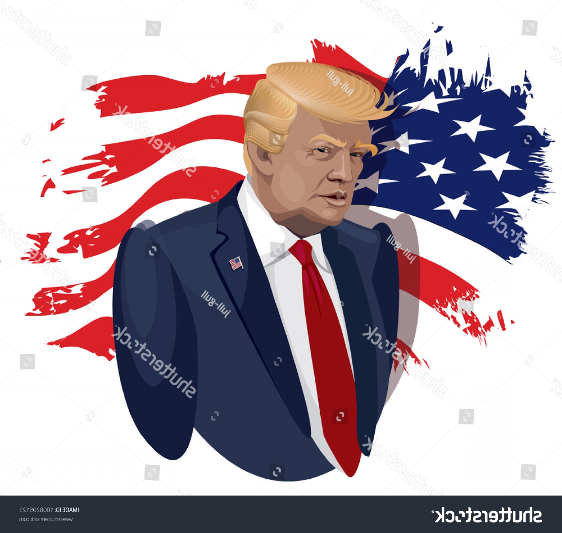 Trump Vector At Vectorified.com | Collection Of Trump Vector Free For ...