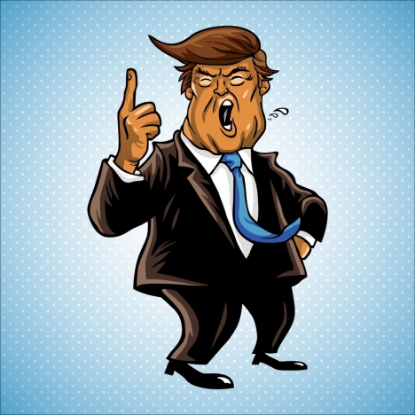 468x468 Donald Trump Vector Vectors Stock For Free Download