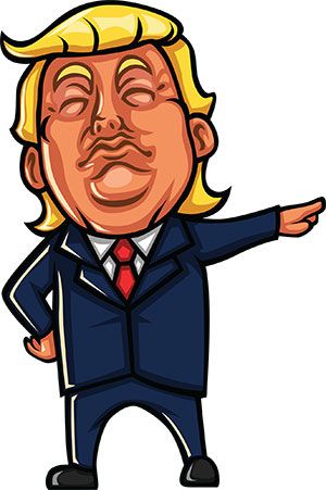 300x451 Trump Clipart Vector For Free Download And Use Images