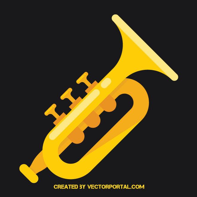660x660 Trumpet Vector Icon