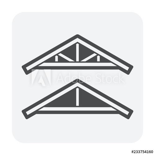 Roof Truss Icon 500x500 Roof Truss Icon