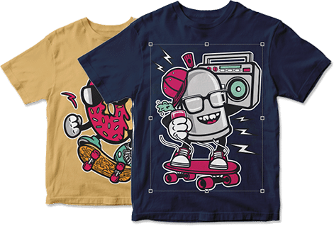 471x319 Vector T Shirt Design