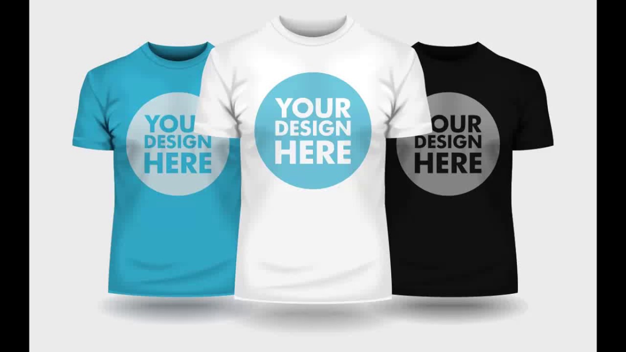 How To Mock Up Template Tshirt Vector Blend 1280x720 How To Mock Up Template Tshirt Vector Blend