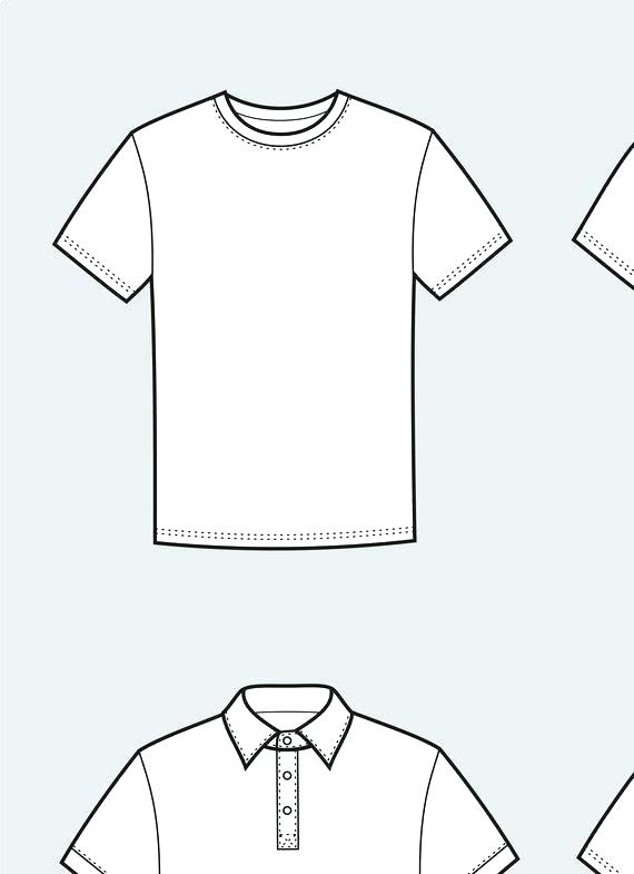 Download Tshirt Vector Template at Vectorified.com | Collection of ...