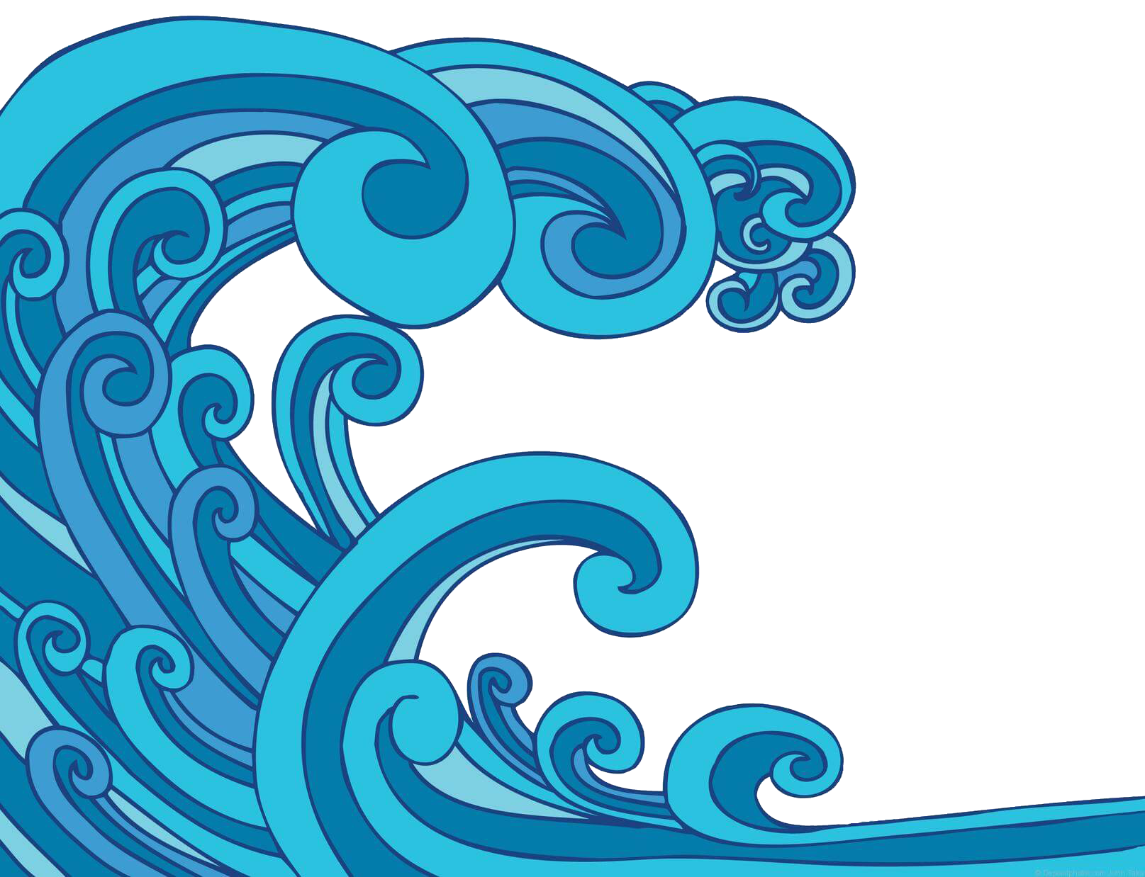 1615x1238 Wave Vector Royalty Free Stock Tsunami Tidal Clip Art Transparent