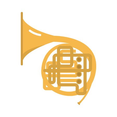 450x450 Trombone Tuba Trumpet Classical Sound Vector Illustration