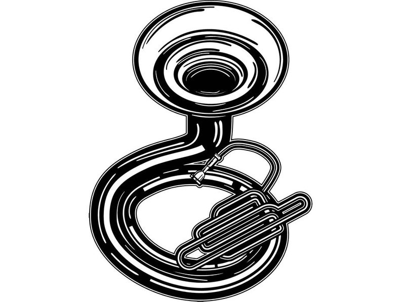 794x597 Tuba Marching Band Musical Instrument Brass Blues Music Etsy
