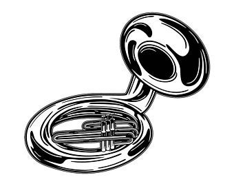 340x270 Tuba Clipart Etsy