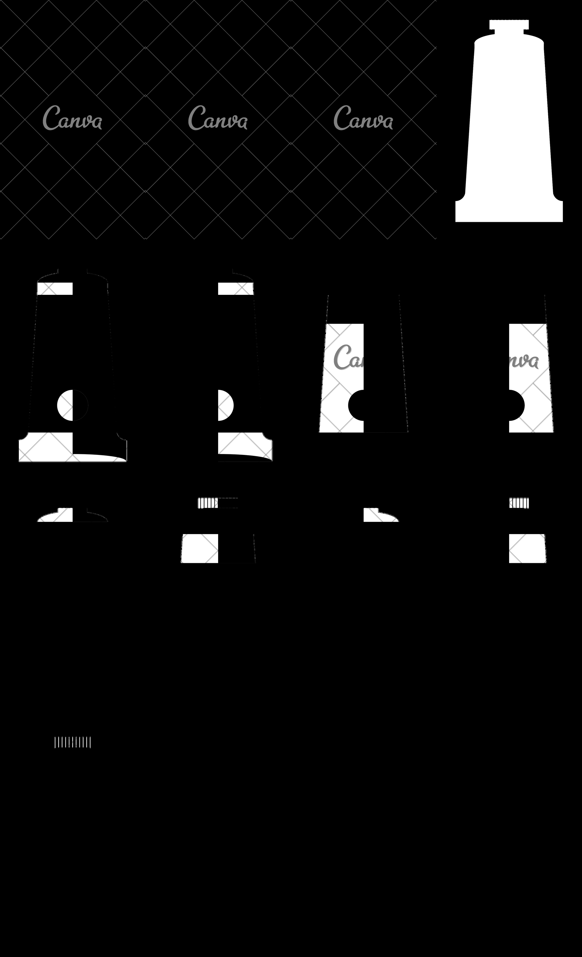 1948x3200 Paint Tube Vector Icon Illustration