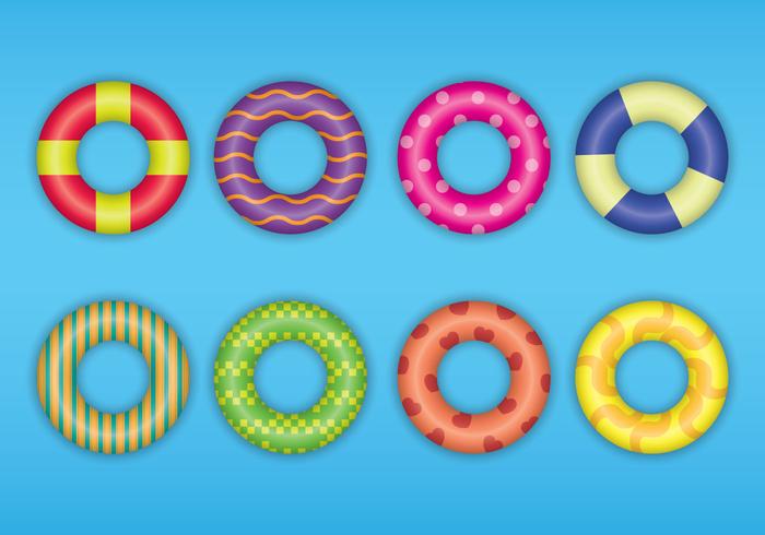 700x490 Realistic Inner Tube Vector