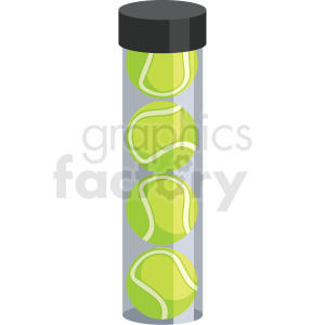 300x300 Tennis Ball Tube Vector Clipart Royalty Free Gif, Png