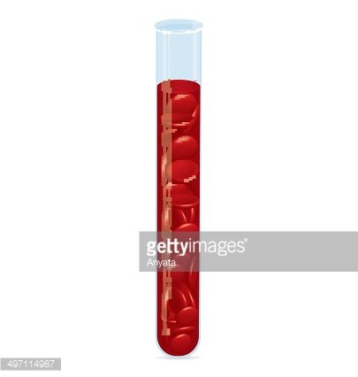 405x426 Blood Cell Test Tube Vector Premium Clipart