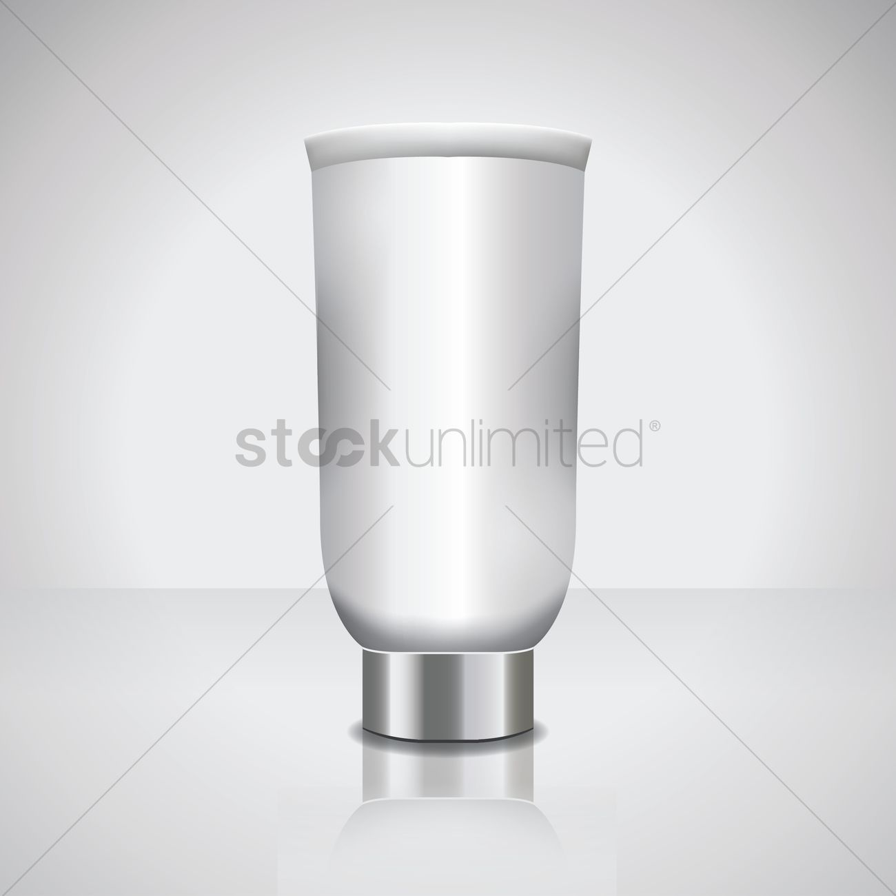 1300x1300 Cosmetic Tube Vector Image