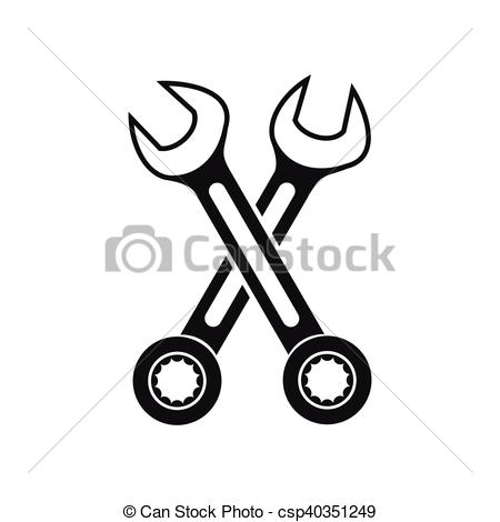 450x470 Icono, Simple, Estilo, Cruzado, Llaves De Tuercas Estilo, Simple