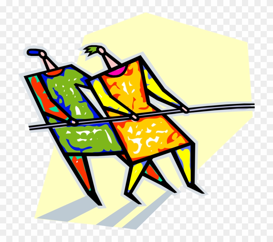 Vector Illustration Of Tug Of War Or Tug O' War Tug 880x780 Vector Illustration Of Tug Of War Or Tug O' War Tug