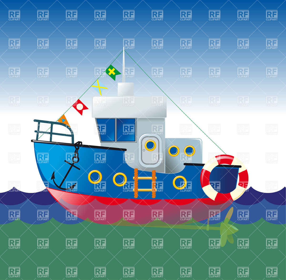 1200x1177 Small Cartoon Ship