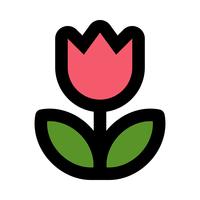 200x200 Tulip Flower Free Vector Art