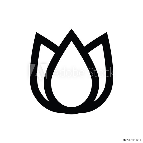 500x500 Tulip Vector Icon