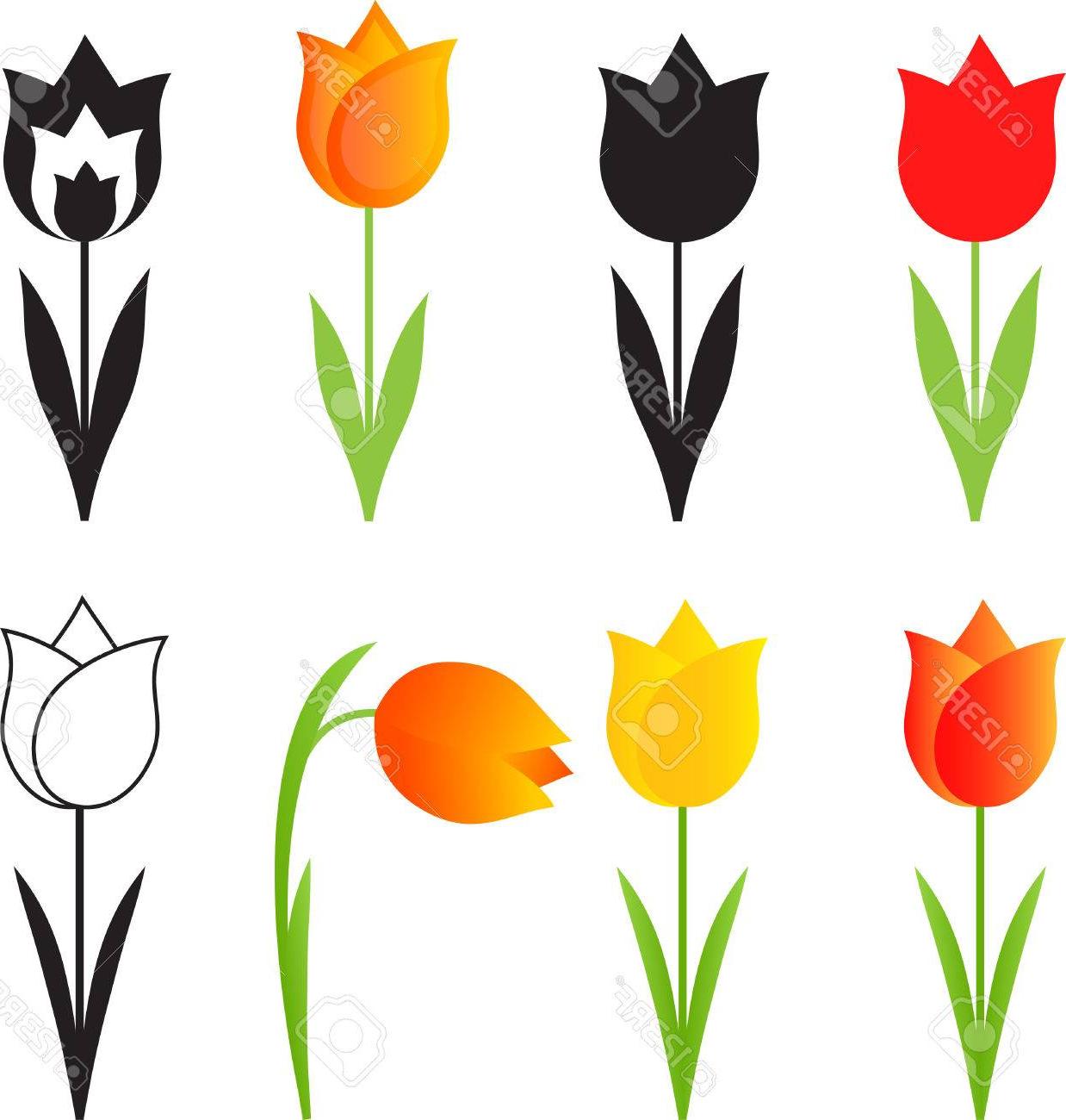 1238x1300 Best Free Tulip Clip Art Vector Pictures Free Vector Art, Images