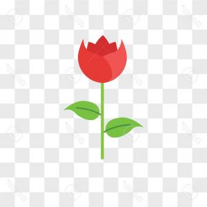 300x300 Photostock Vector Tulip Vector Icon Isolated On Transparent