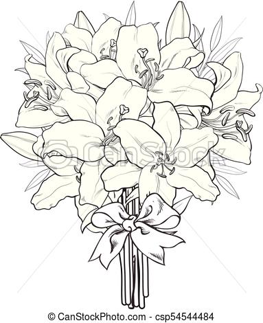 383x470 Ramo, Mano, Vector, Dibujado, Monocromo Bosquejo, Ramo