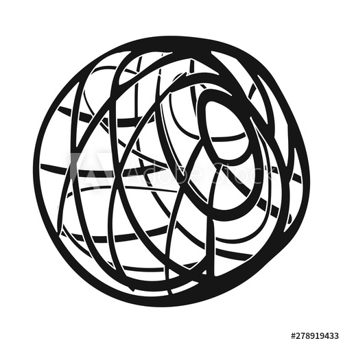 500x500 Vector Illustration Of Tumbleweed And Dry Icon Set Of Tumbleweed