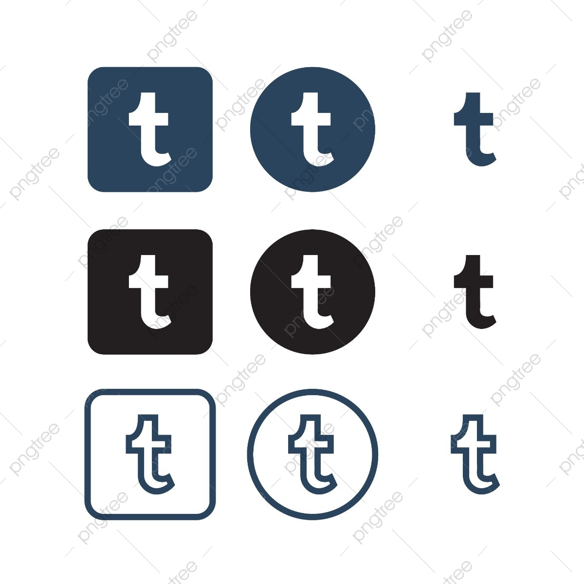 1200x1200 Tumblr Logo Icons, Tumblr Icons, Tumblr Logo, Icons Png And Vector