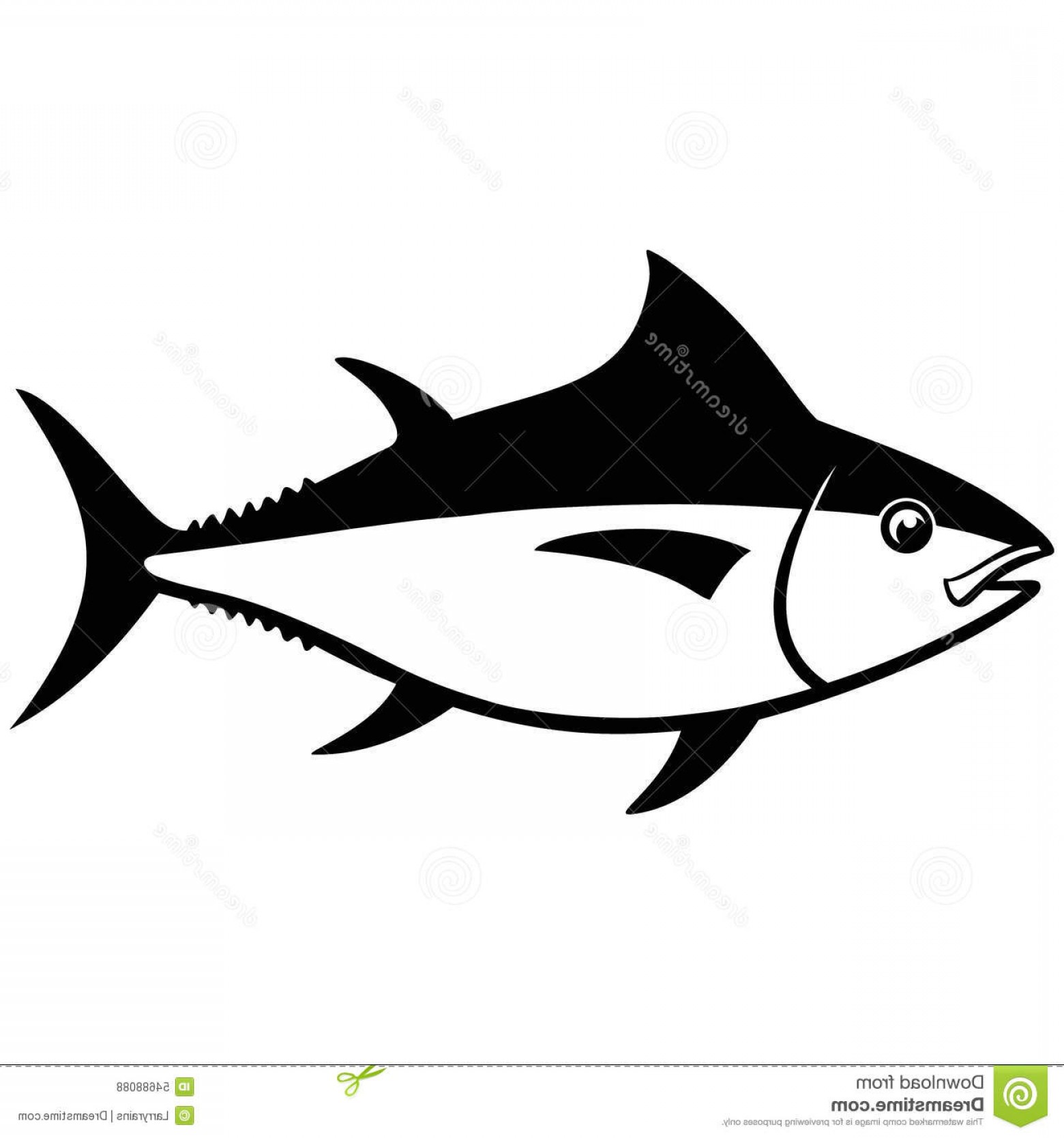 1560x1668 Stock Illustration Tuna Fish Vector Illustration Image Catchsplace