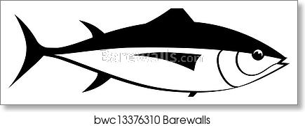 435x181 Tuna Fish, Art Print Barewalls Posters Prints