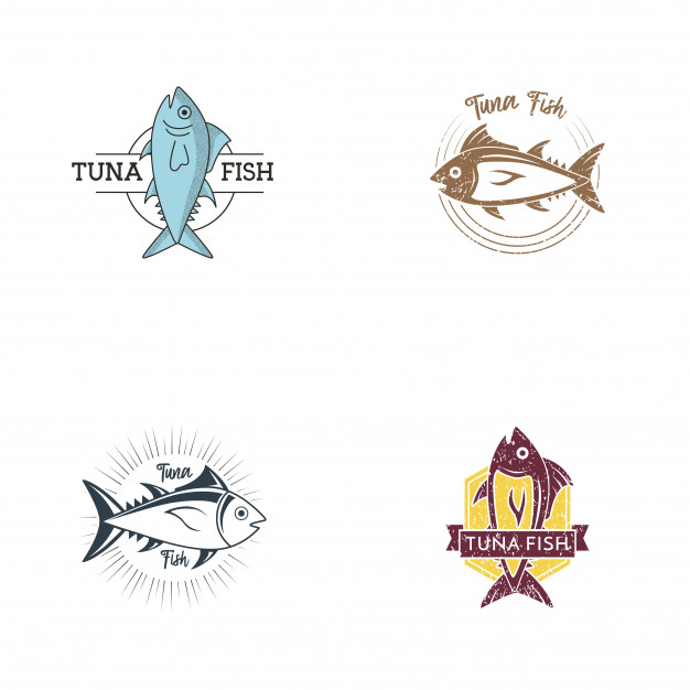 626x626 Tuna Fish Logo Vector Premium Download
