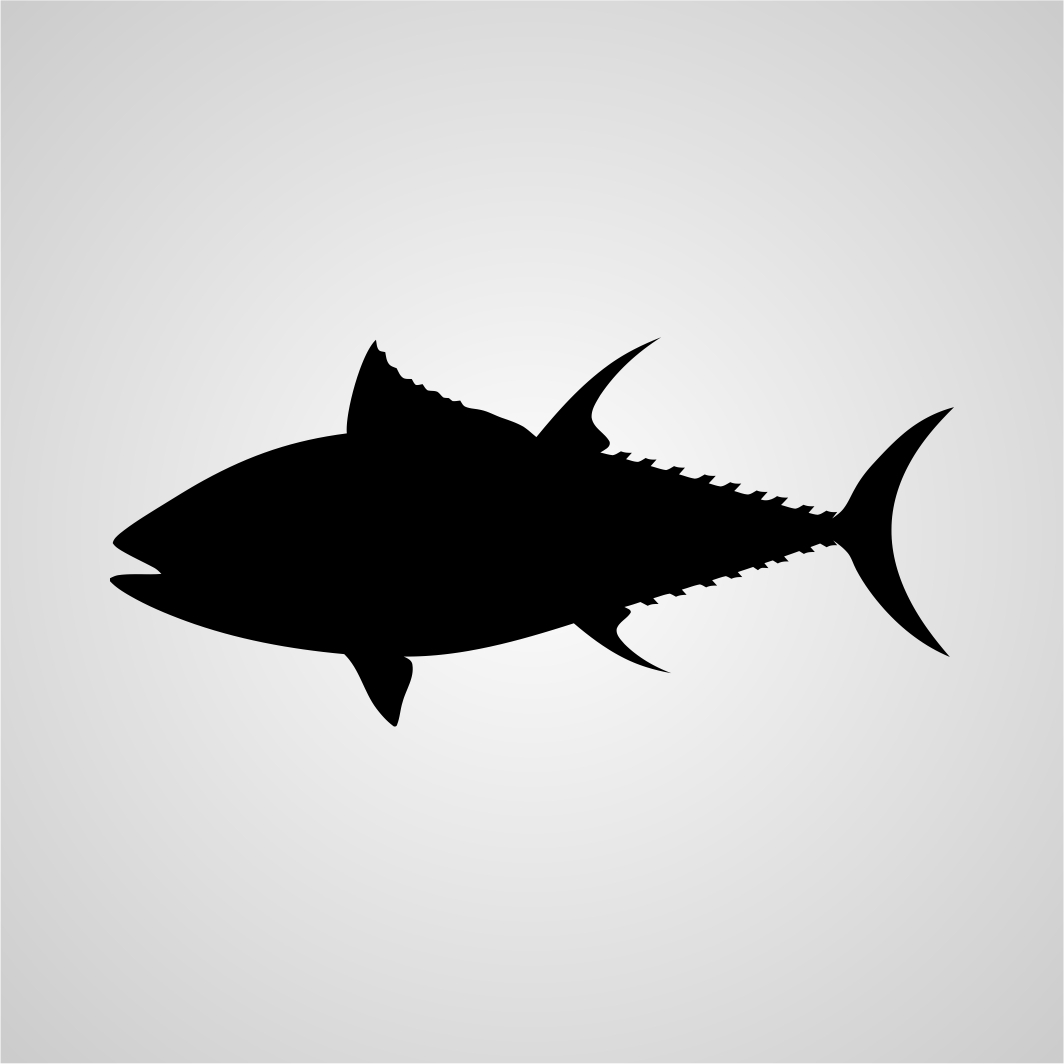 1064x1064 Tuna Vector Silhouette Imomia
