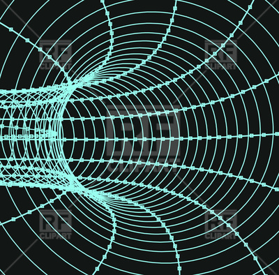 400x394 Abstract Tunnel Vector Image Of Backgrounds, Textures, Abstract