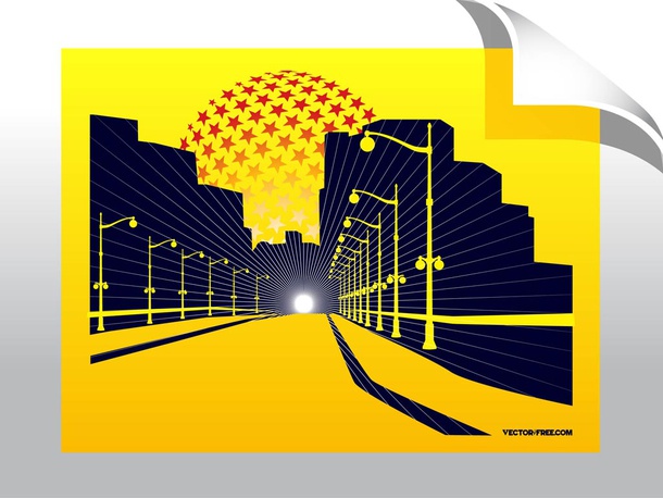 610x458 Tunnel Vector