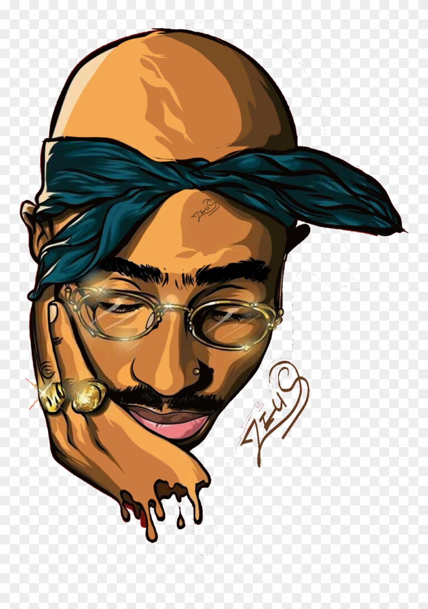 880x1253 Rapper Vector Tupac Shakur Vector