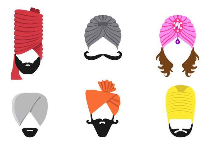 700x490 Turban Free Vector Art
