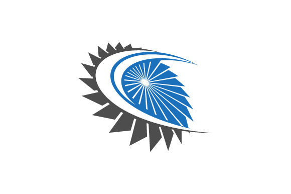 Turbine Vector Logo Graphic 580x386 Turbine Vector Logo Graphic
