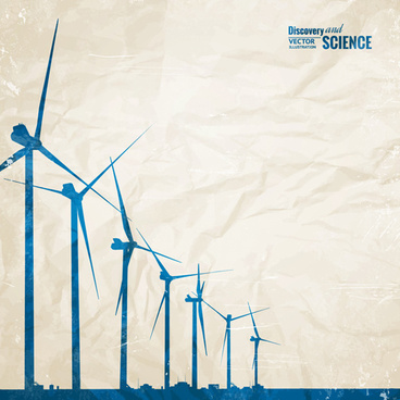 Wind Turbine Free Vector Download 368x368 Wind Turbine Free Vector Download