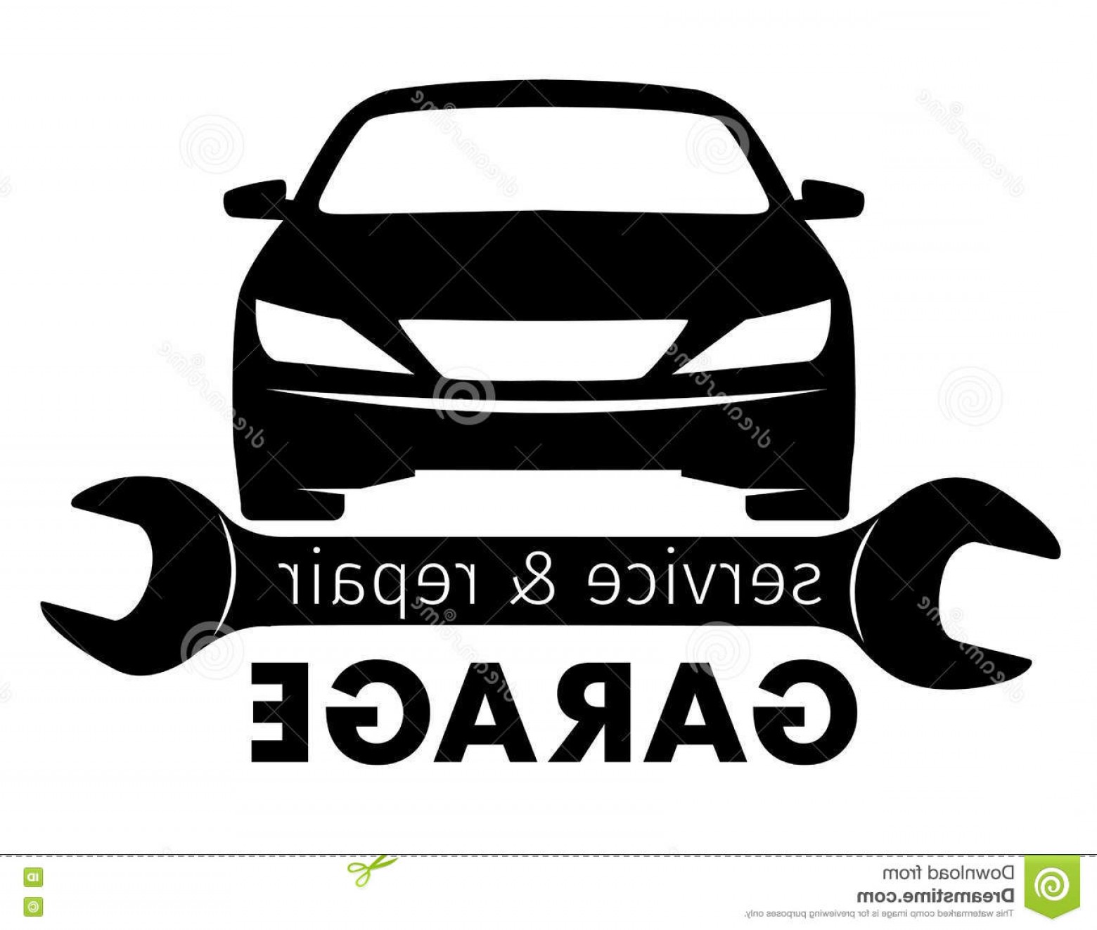 1560x1323 Stock Illustration Auto Center Garage Service Repair Logo Vector