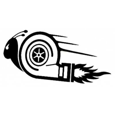 400x400 Cool Turbo Snail Car Sticker Car Decorations Car Stickers, Car